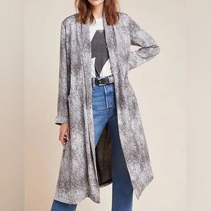 BB Dakota Snake Print Long Cardigan